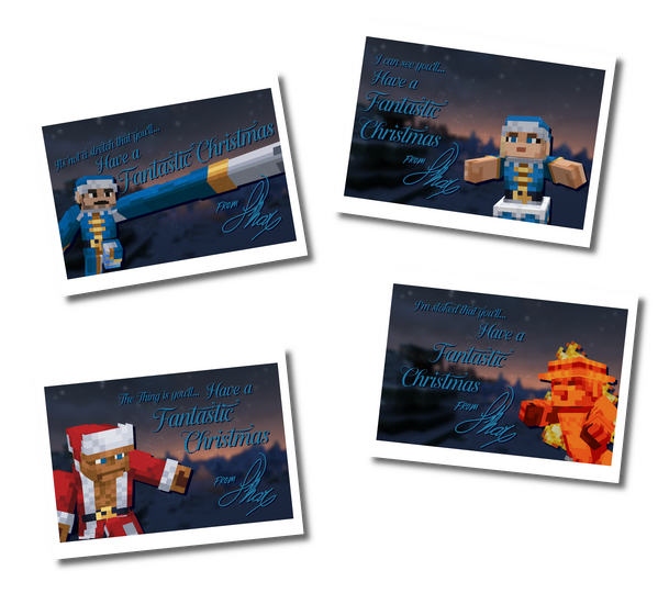 Fantastic Four Christmas Cards (2025)